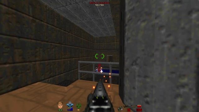 Doom 2 - Re-Build-t Map01 [unfinished project] (Brutal Doom Platinum 3.1.1, UV) смотреть онлайн