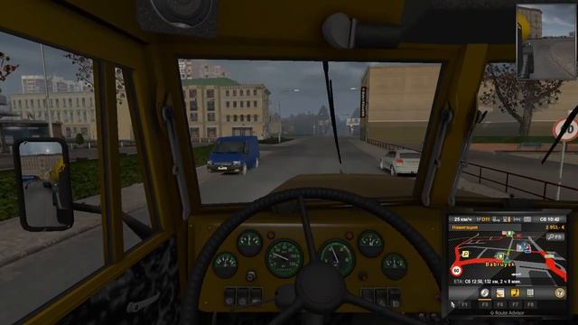 Euro Truck Simulator 2, прохождение #30 Осенними пейзажами (ProMods 2.0.3+RusMap 1.6.3) смотреть онлайн