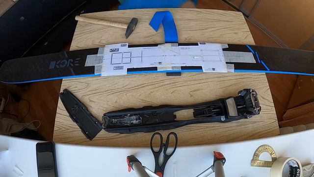 Установка горнолыжных креплений скитур своими руками - DIY installation of Marker Duke EPF 16 смотреть онлайн