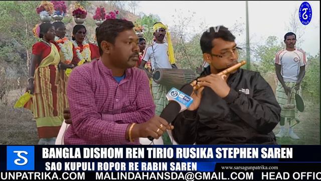 BANGLA DISHOM REN TIRIO RUSIKA STEPHEN SAREN |ᱥᱟᱱᱛᱟᱲᱤ ᱠᱷᱚᱵᱚᱨ|Sar Sagun Santali News 627/2023 смотреть онлайн