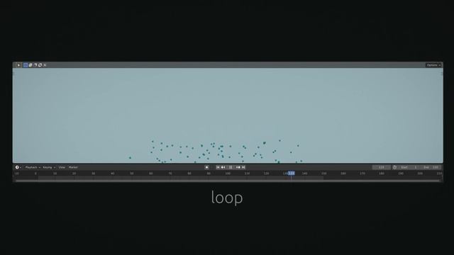 Seamless loop rain animation - Blender VFX Tutorial смотреть онлайн