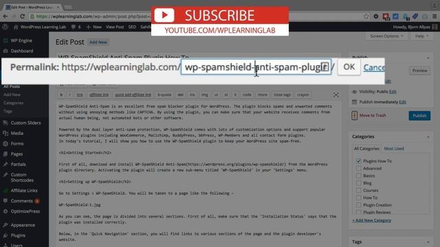 WordPress Slug SEO For Better Search Engine Rankings | WP Learning Lab смотреть онлайн