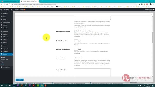 iThemes Security Eklentisi Ayarları - Sitemizin Güvenlik Önlemlerini Alıyoruz смотреть онлайн