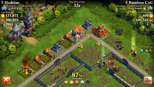 DomiNations Enlightenment Age Attacks and Defense Replay смотреть онлайн