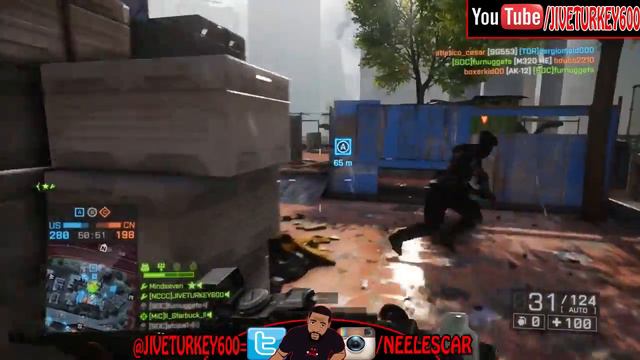 Battlefield 4 Multiplayer Ps4 - Close Nail Biting Conquest Gameplay смотреть онлайн
