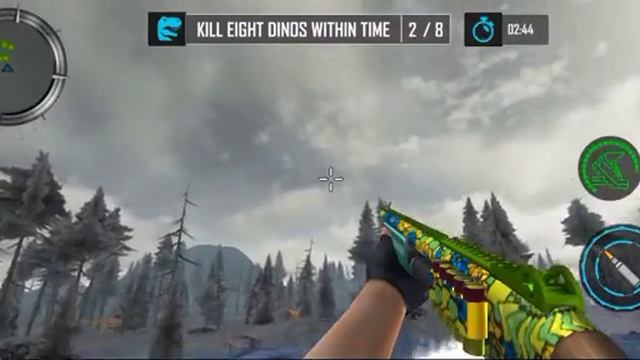 Real Dino Hunter Dinosaur Game - Survival - Android Gameplay Walkthrough Part 2 смотреть онлайн