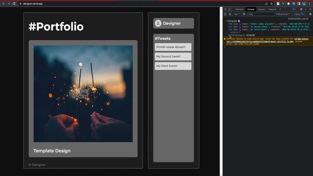 Portfolio or Personal Blog (VueJs, NodeJs, PostgreSQL) смотреть онлайн