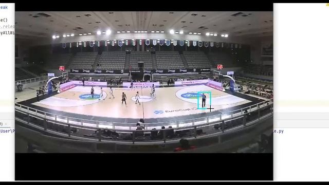 BASKETBALL PLAYER TRACKING python opencv смотреть онлайн