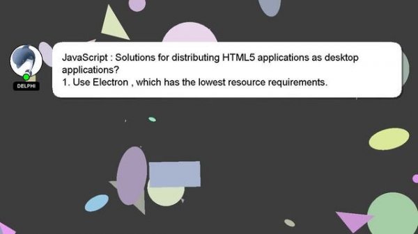 JavaScript : Solutions for distributing HTML5 applications as desktop applications?