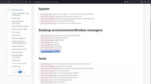 Installing Kali Linux inside a Linux Container (LXC)(CT) on Proxmox