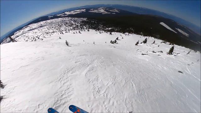 Little White Mountain climb/ski смотреть онлайн