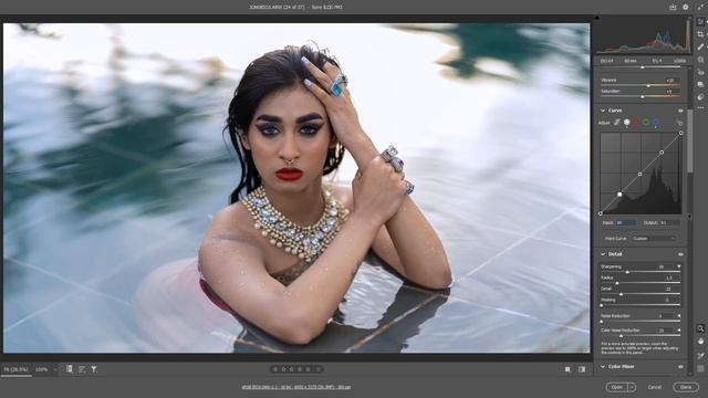 Part-1: Portrait Colour Correction In ADOBE CAMERA RAW