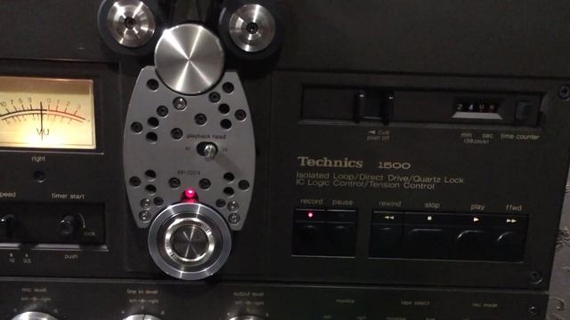 Катушечный магнитофон Technics RS 1500u смотреть онлайн