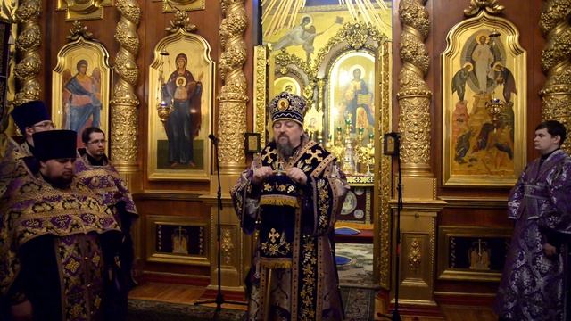 Архипастырское слово перед чином Торжества Православия смотреть онлайн