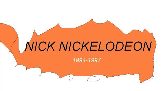 История логотипа по рисунку (Nickelodeodeon- Nick)