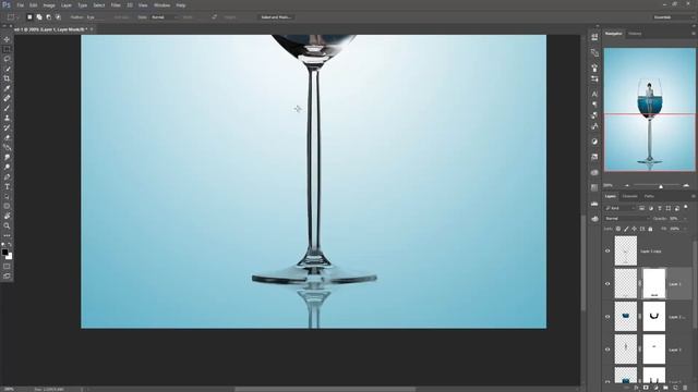 Big glass Photo Manipulation and edit | photoshop tutorial смотреть онлайн