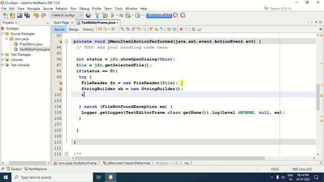 Making Text Editor ( Notepad ) in java using Netbeans. Java minor project. JFileChooser java swing. смотреть онлайн