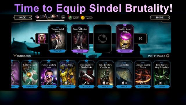 MK11 Sindel Brutality Pack Opening & Gameplay Review - MK Mobile | Stryder Force смотреть онлайн