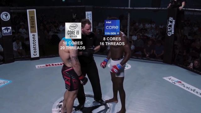 I9 10900K VS I9 11900K /INTEL 11th Gen CPU Performance ? смотреть онлайн
