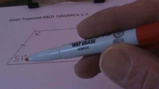 Calculating Angles of Isosceles Trapezoid смотреть онлайн