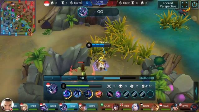 SABER GG GAMEPLAY! NO DEATH!! | Mobile Legends смотреть онлайн