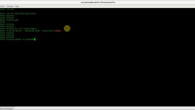 Create SimpleHTTPServer web server смотреть онлайн