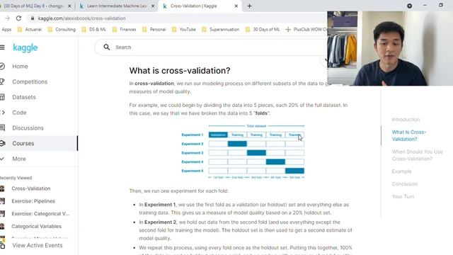 Day 13 - Pipelines & Cross-Validation (Intermediate ML Lessons 4 & 5) смотреть онлайн