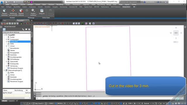 Civil3D2016 GeoTiff to Surface AN02 смотреть онлайн
