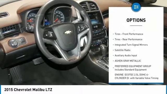 2015 Chevrolet Malibu 19HPI155A смотреть онлайн