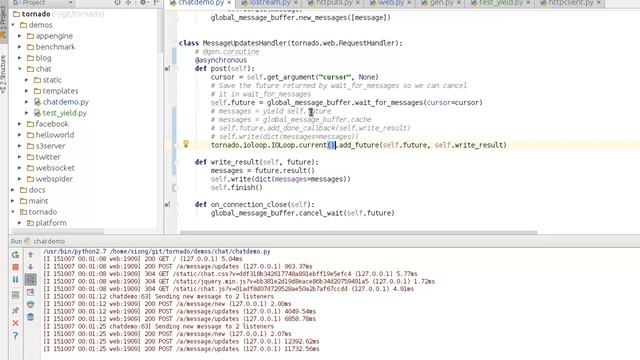 python-Tornado-8.异步2noise removed смотреть онлайн