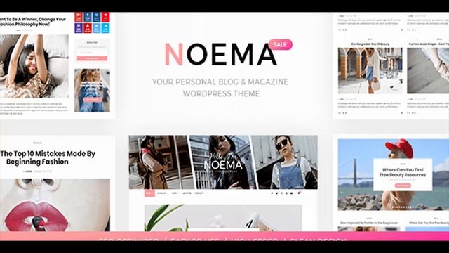 Noema - Personal WordPress Blog Theme | Themeforest Website Templates and Themes смотреть онлайн