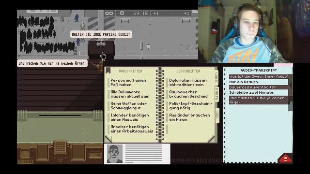 Random Stream Papers, Please! смотреть онлайн