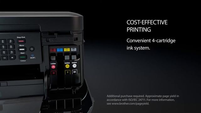 Compact & Easy to Connect Inkjet All-in-One | Brother™ MFC-J460DW смотреть онлайн