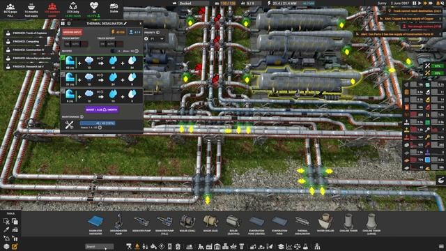 SMART NUCLEAR ? Ep50 ? Captain of Industry ? Lets Play, Walkthrough, Tutorial смотреть онлайн