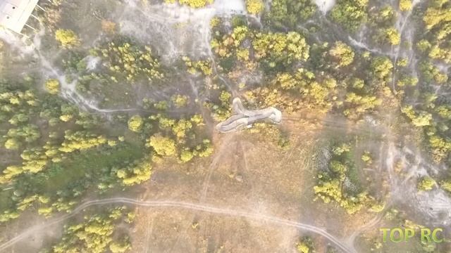 Полет над Орликом (Брянск, пос. Октябрьский) Лось и Тигр на трассе! смотреть онлайн