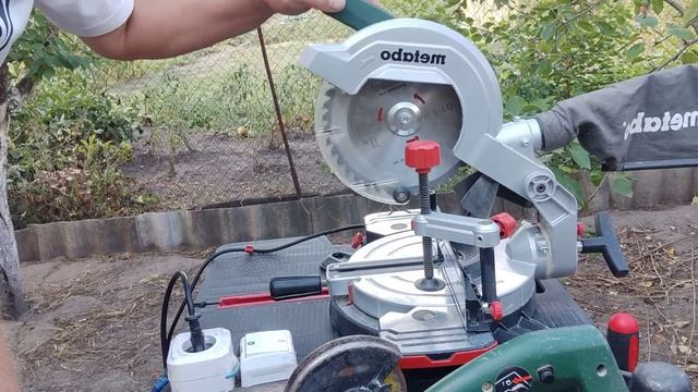 Плавный пуск для торцовочной пилы Metabo KS216M своими руками! смотреть онлайн