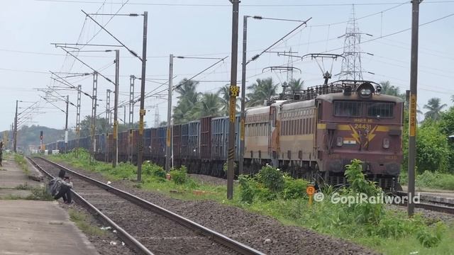 9 in 1 Longest Python Freight Trains | 117 Wagons + Four Locomotives| WAG-9 + WAG-5 | IndianRailway смотреть онлайн