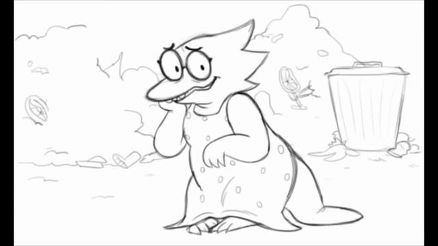 Undertale- Alphys' Date Prep [Comic Dub] смотреть онлайн