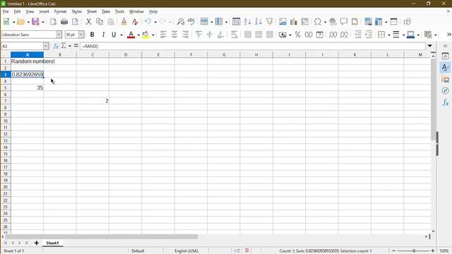 How to Generate Random Numbers in LibreOffice Calc смотреть онлайн