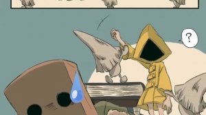 Mono and Six: short animated COMICS part 1 │ Little Nightmares
