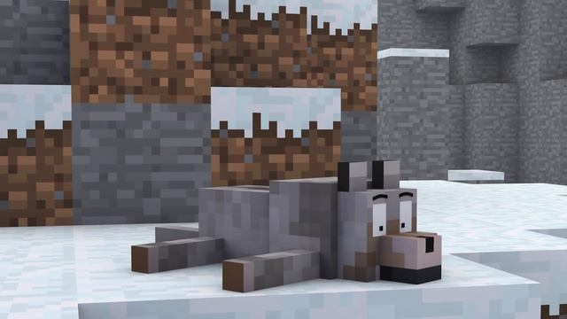 Wolf Life 2 - Minecraft Animation смотреть онлайн