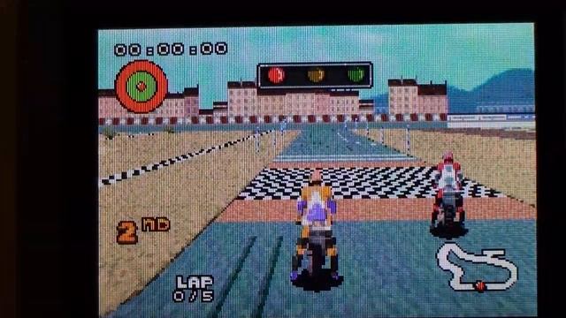 XS Moto on the Game Boy Advance (GBA) смотреть онлайн