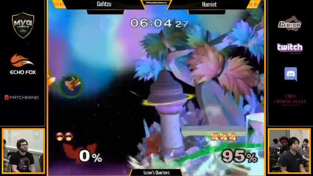 Gahtzu (C. Falcon) vs. Harriet (Fox) - Melee Loser's Quarters - SC: LXVI смотреть онлайн