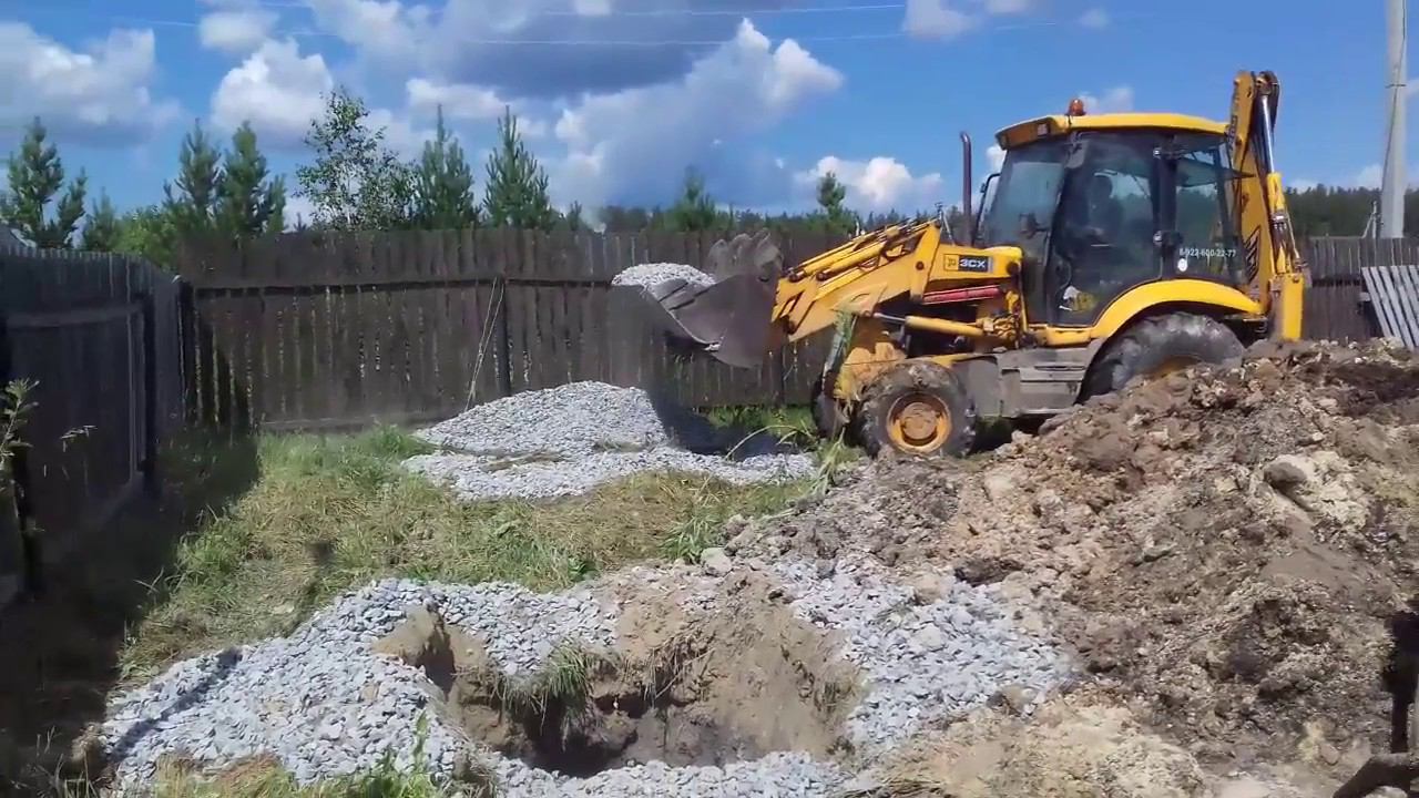 Монтаж септика Юнилос, Астра 3