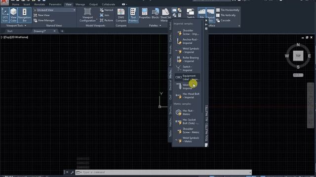AutoCAD Tool Palettes смотреть онлайн