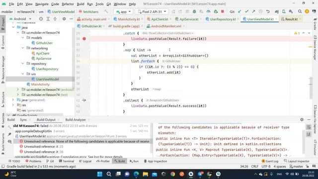 73. Kotlin Flows (Android dasturlash darslari) смотреть онлайн