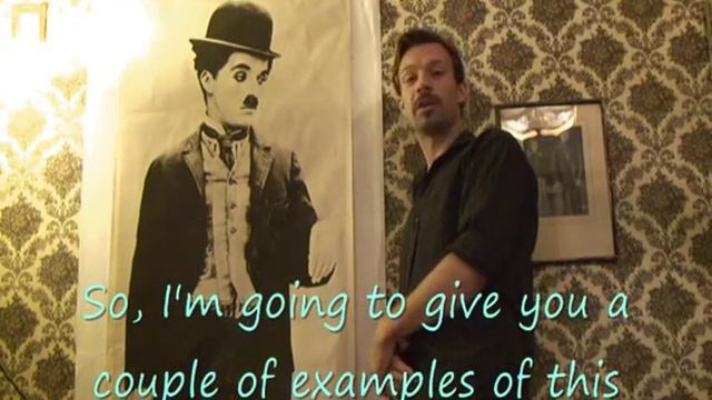 The English of everything - Lesson 26 - Present Perfect with Charlie Chaplin. смотреть онлайн