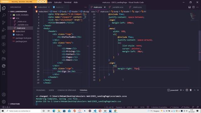 ?(TP2)Création d'une Landing Page (HTML_SASS) Complet смотреть онлайн