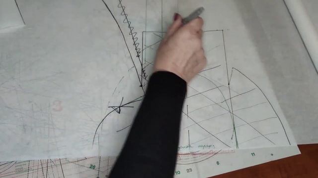 33.1.Выкройка. Как сшить платье из трикотажа без оверлока. Бурда 10/2021. смотреть онлайн