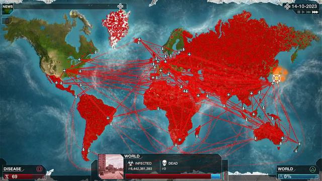 Plague Inc. Evolved (PS4) Parasite Brutal (Walkthrough) смотреть онлайн